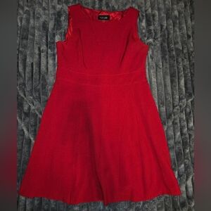 Evan Picone Black Label Vibrant Red Dress